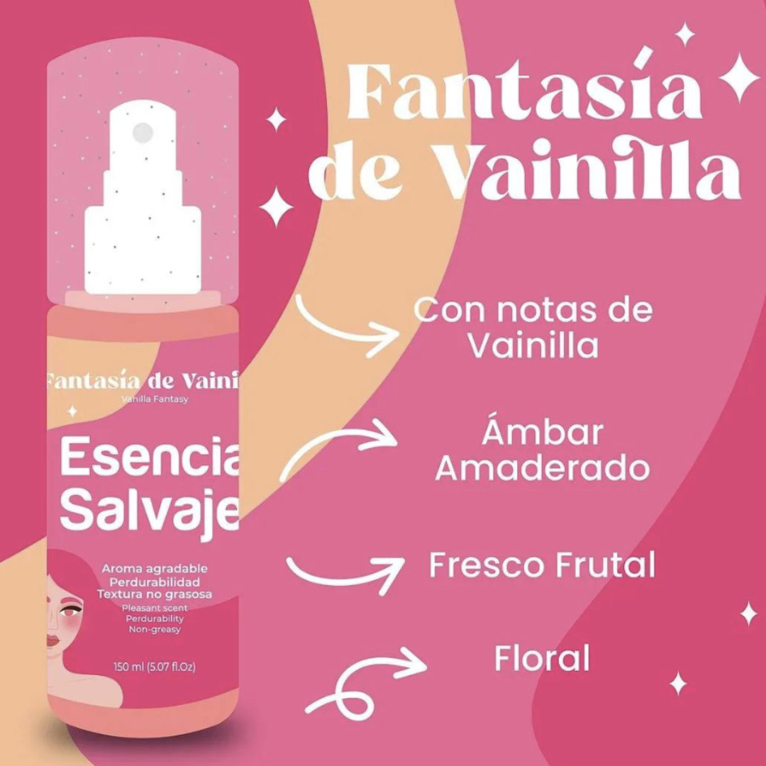 Vanilla Fantasy Hair Perfume Wild Essence [150ml]