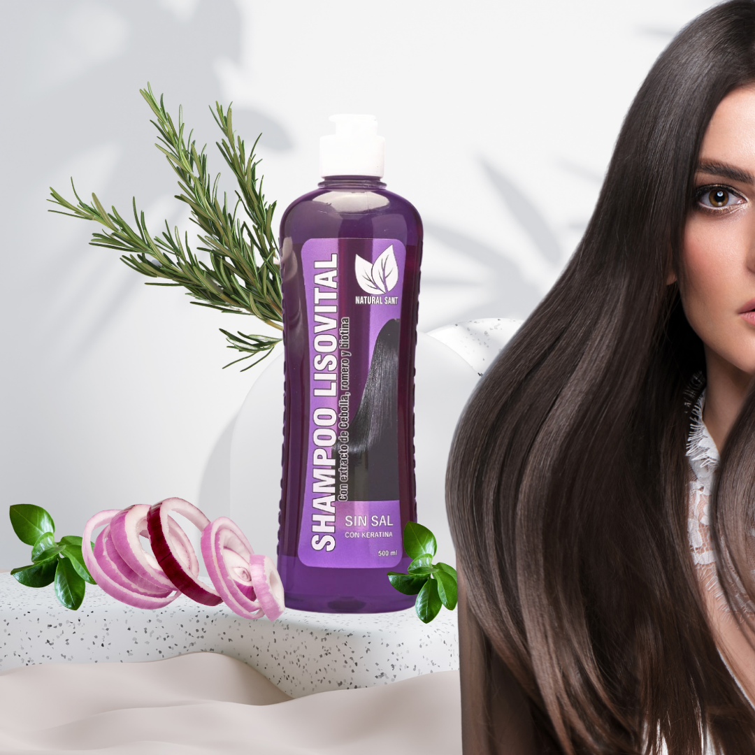 ⫸ Shampoo Lisovital sin Sal Natural Sant