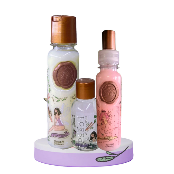 Kit Ritual Botánico Keratina Orgánica y Vegana [120 ml] + Termoprotector [120ml]