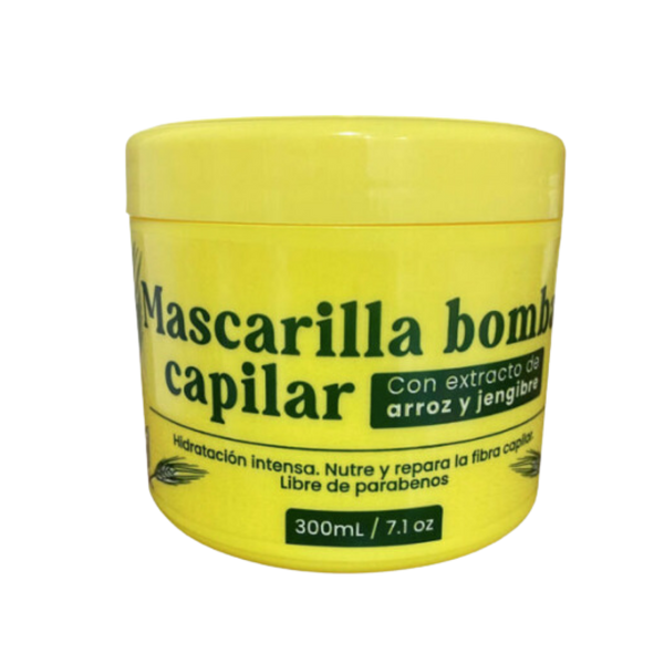 Bomba Capilar con Extracto de Arroz y Jengibre Magia Natural [300ml]