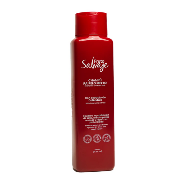 Shampoo Camelia Silvestre Pa´ Pelo Mixto Fruto Salvaje [500ml]