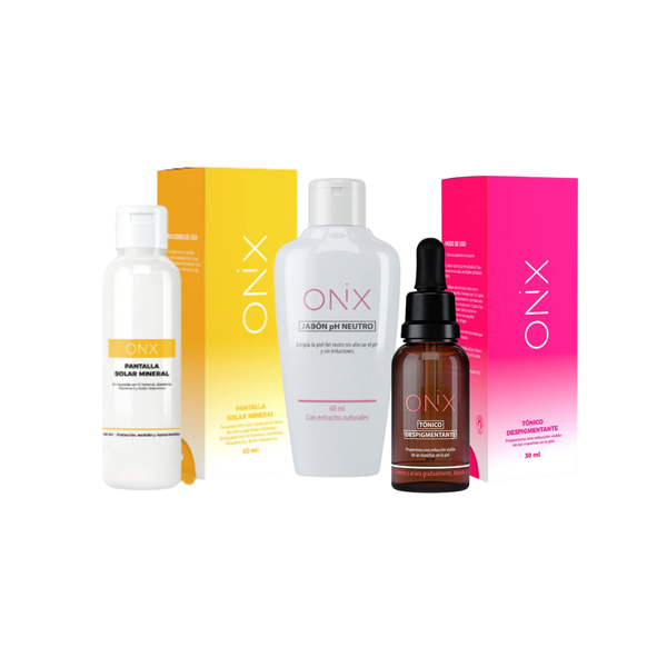 Onix Kit Despigmentante Rutina Facial Aclarante Skincare