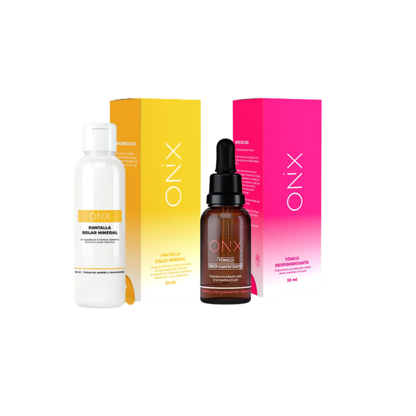 2 pack Onix Skincare Despigmentante 30ml + Protector Solar Facial 60ml
