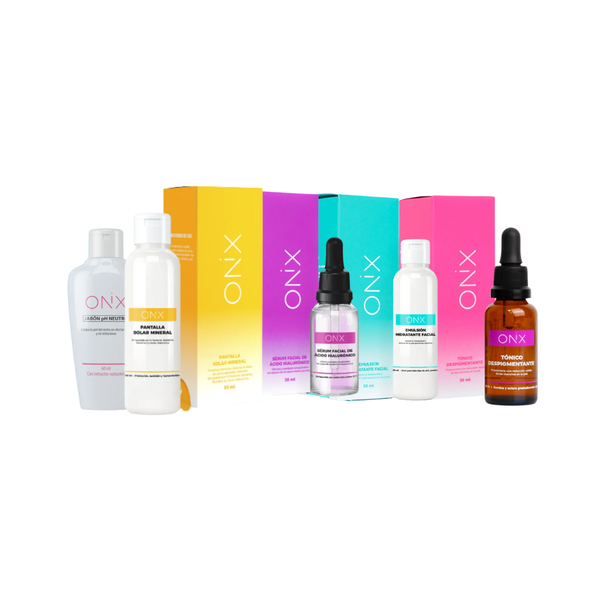 Kit Despigmentante Rutina Aclarante Completa Facial y Corporal Onix Skincare