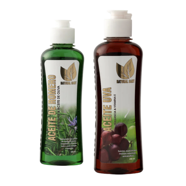 Sant Natural Rosemary Oil and Grape Oil Pack Kit [250ml]