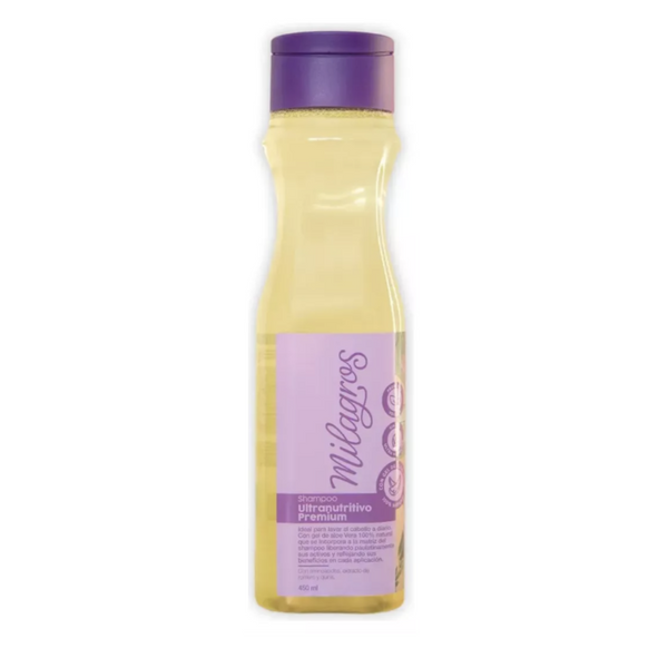 Shampoo Ultranutritivo Premium Milagros [450ml]