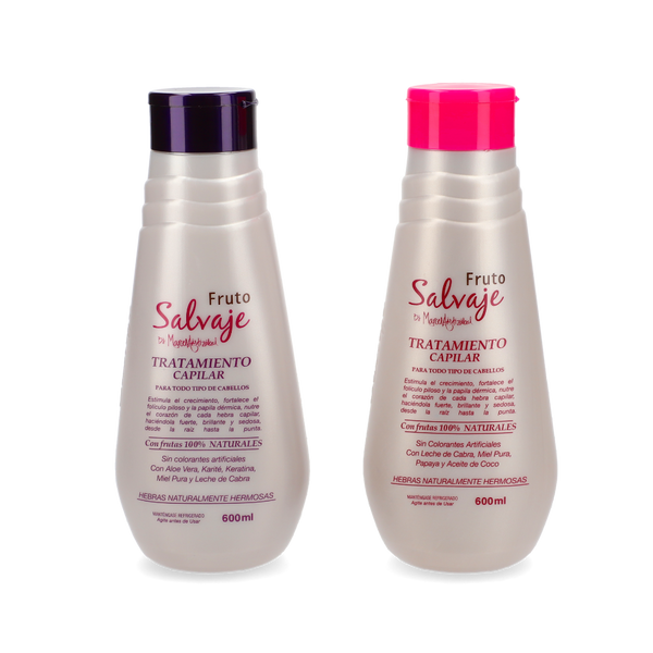 Dúo Tratamientos Capilares de Frutas Fruto Salvaje 40.4oz