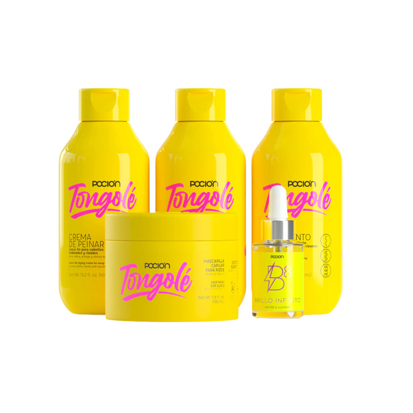 Tongolé Shiny Curls Kit The Potion