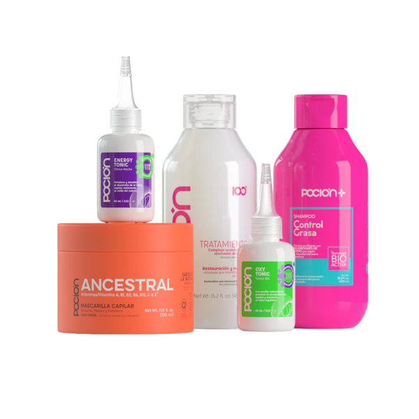 Oil Control and Hair Growth Kit The Potion