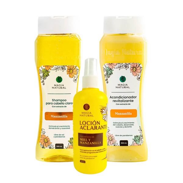 Kit Aclarante Capilar Magia Natural 42oz